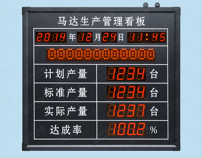 馬達生產(chǎn)管理電子看板