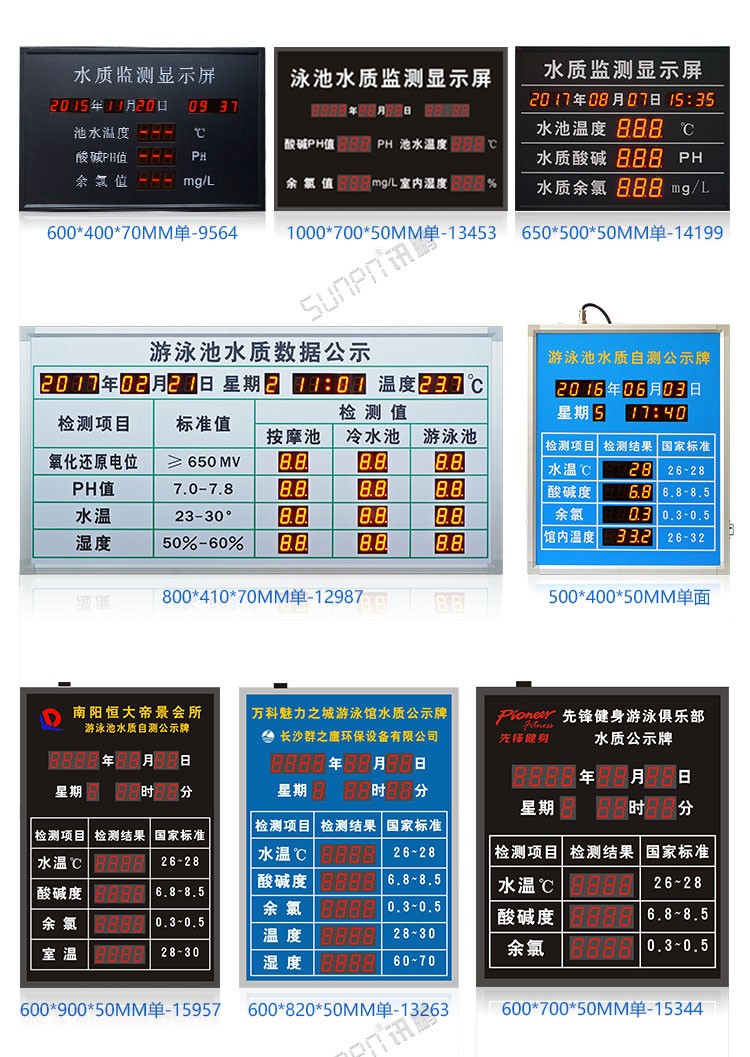 游泳池水質(zhì)公示牌設(shè)計(jì) 游泳池水質(zhì)公示牌設(shè)計(jì)