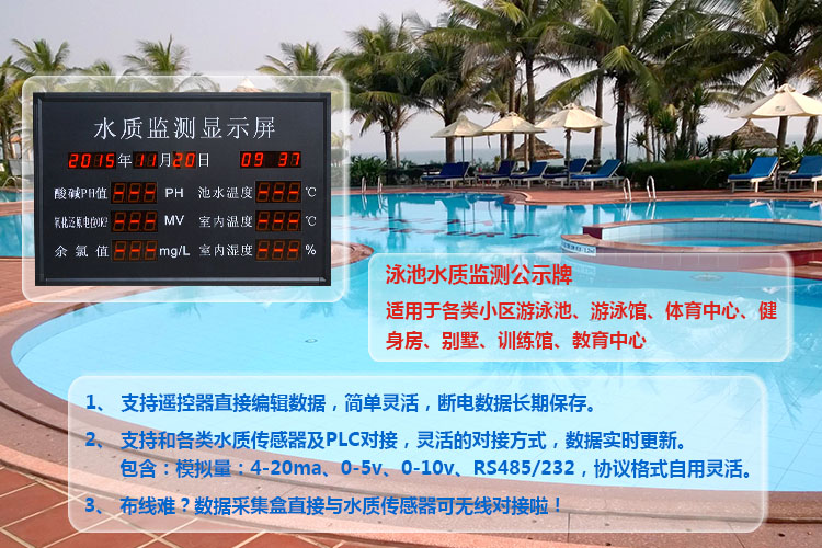 游泳池水質(zhì)公示牌 游泳池水質(zhì)公示牌