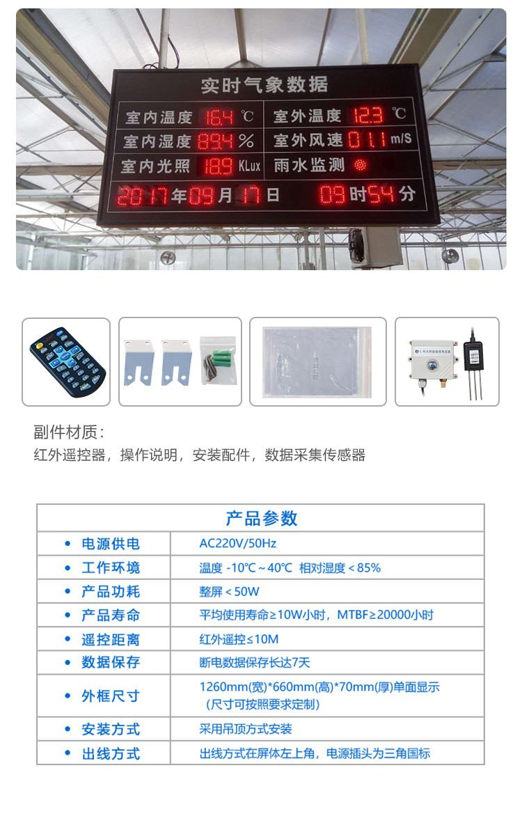 LED環(huán)境監(jiān)測屏產(chǎn)品參數(shù) LED環(huán)境監(jiān)測屏產(chǎn)品參數(shù)