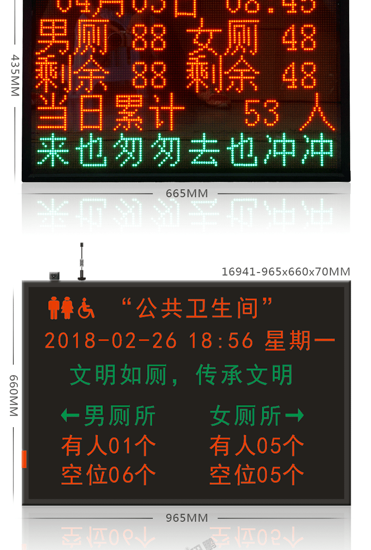 廁所狀態(tài)屏產(chǎn)品實(shí)拍 廁所狀態(tài)屏產(chǎn)品實(shí)拍