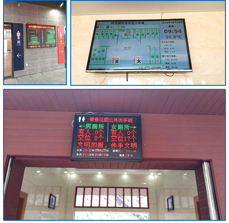 公廁系統(tǒng)狀態(tài)顯示屏應(yīng)用場(chǎng)景 公廁系統(tǒng)狀態(tài)顯示屏應(yīng)用場(chǎng)景