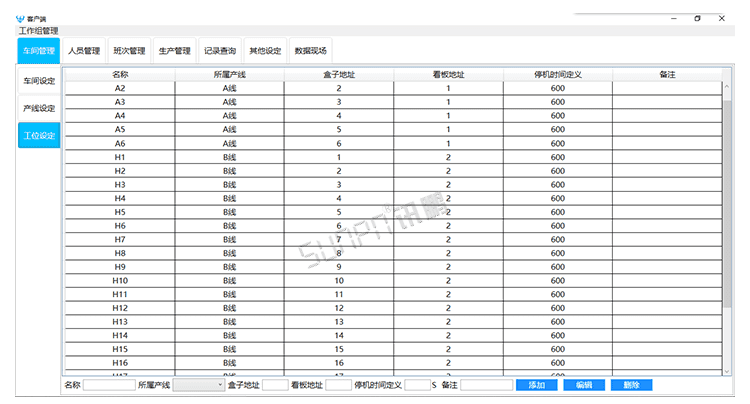 注塑、沖壓機(jī)臺(tái)系統(tǒng)顯示端展示