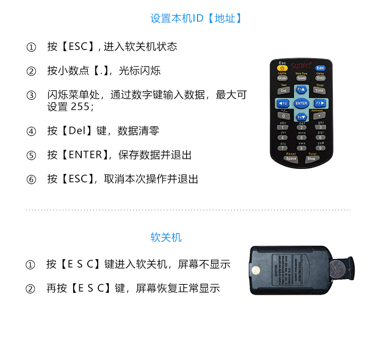 防靜電手環(huán)佩戴監(jiān)控看板遙控操作說明
