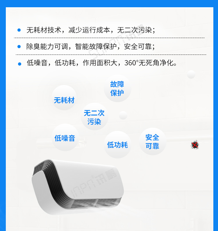 公廁空氣凈化器產(chǎn)品說明