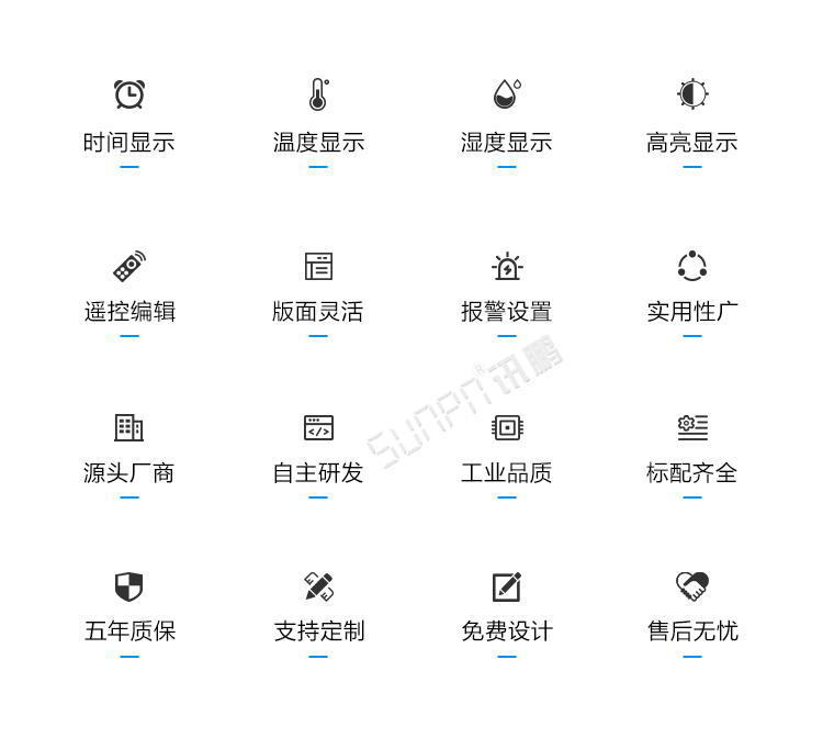 藥店溫濕度顯示屏產(chǎn)品介紹
