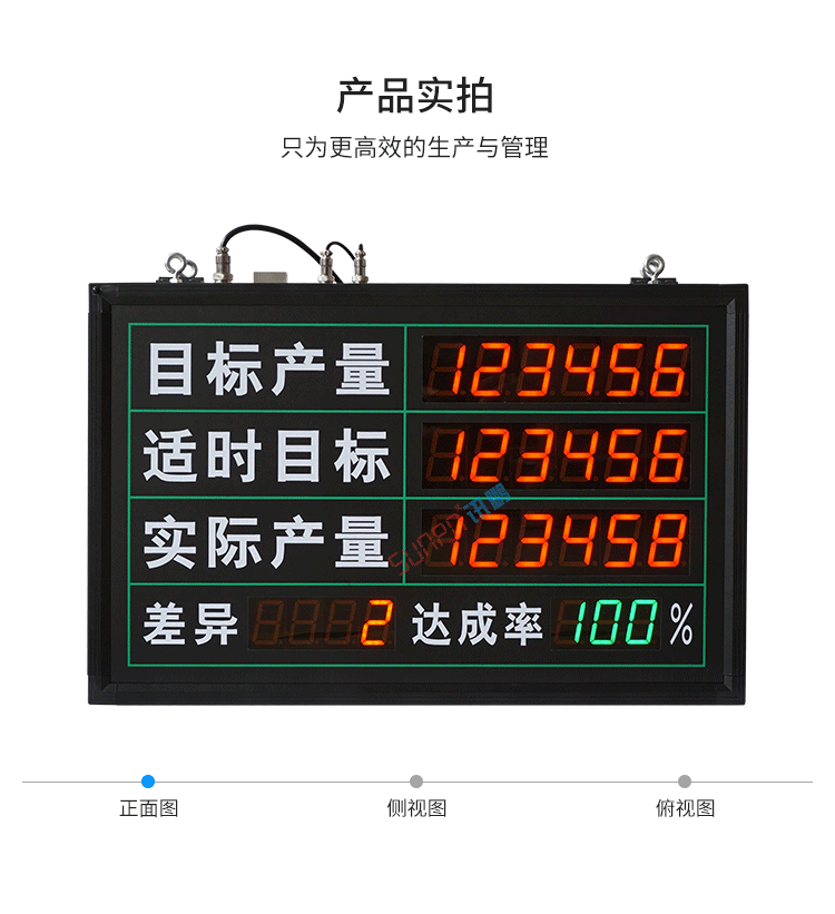 LED電子看板產(chǎn)品實拍