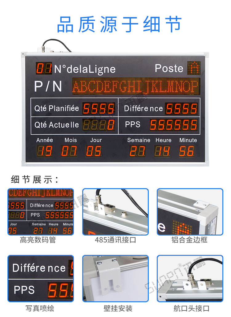 電子看板產(chǎn)品細節(jié) 電子看板產(chǎn)品細節(jié)