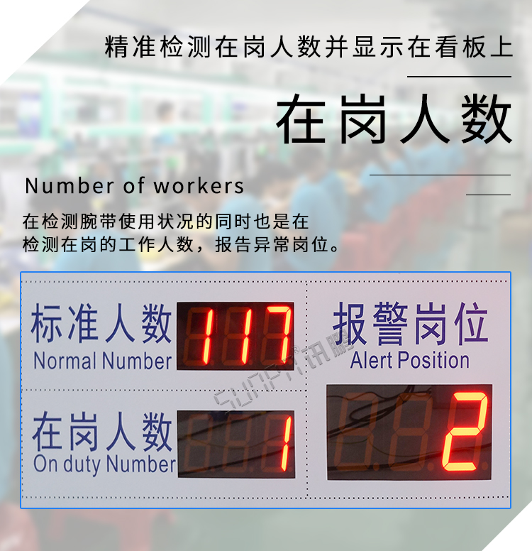 防靜電手腕帶監(jiān)測儀顯示看板