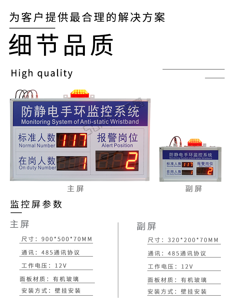 防靜電手腕帶監(jiān)測儀產品細節(jié)