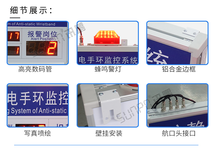 防靜電手腕帶監(jiān)測儀產品細節(jié)