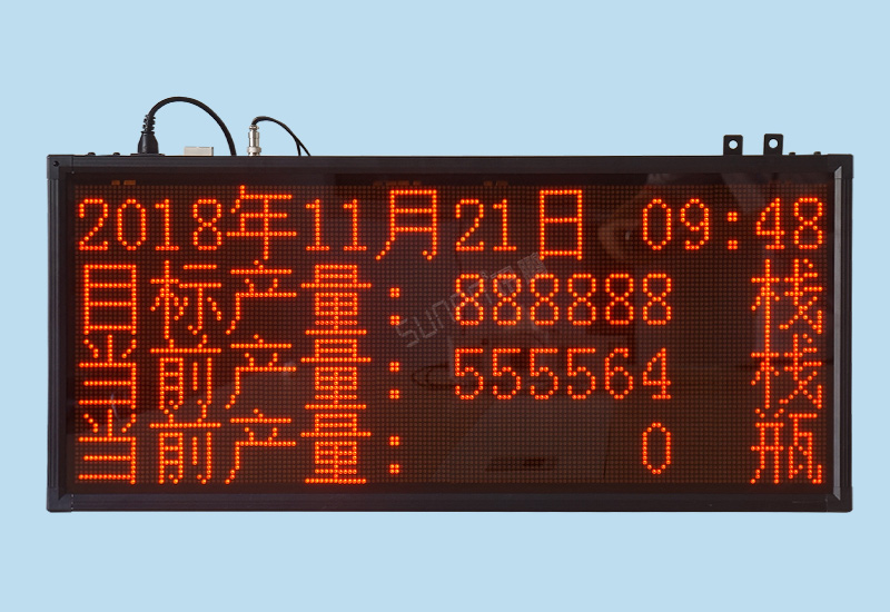 電子看板_車(chē)間生產(chǎn)管理看板系統(tǒng)_二次開(kāi)發(fā)LED顯示屏_訊鵬科技 