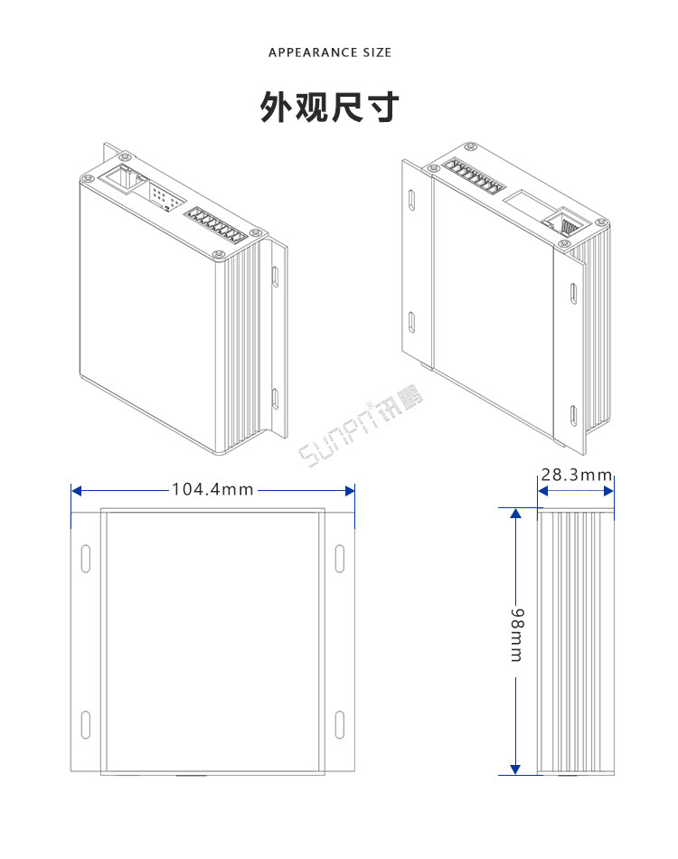 PROFIBUS-DP協(xié)議轉(zhuǎn)換器產(chǎn)品尺寸 PROFIBUS-DP協(xié)議轉(zhuǎn)換器產(chǎn)品尺寸