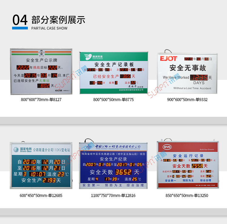 次數(shù)統(tǒng)計計數(shù)屏案例參考