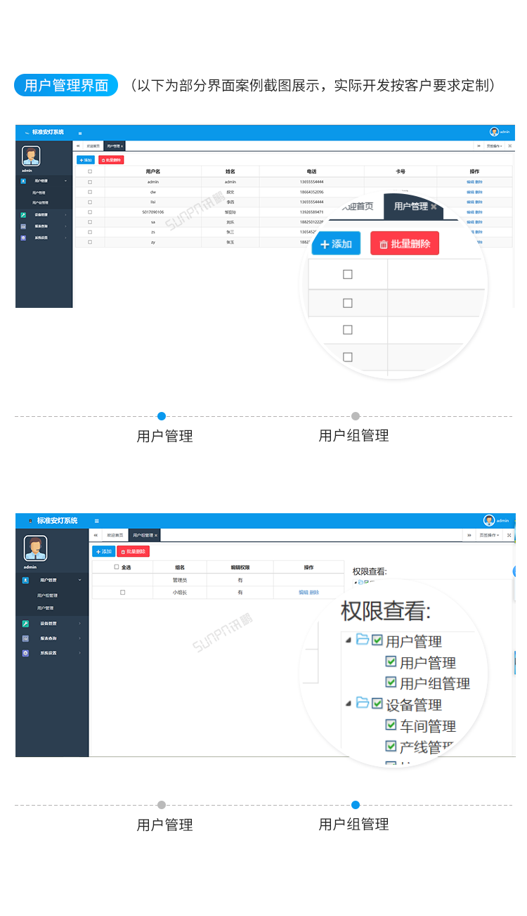 安燈系統(tǒng)客戶端界面展示 安燈系統(tǒng)客戶端界面展示