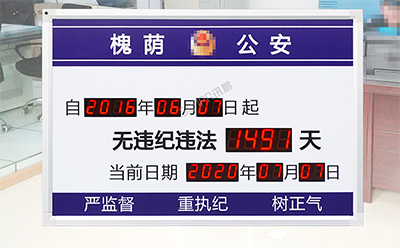 LED天數(shù)計時牌