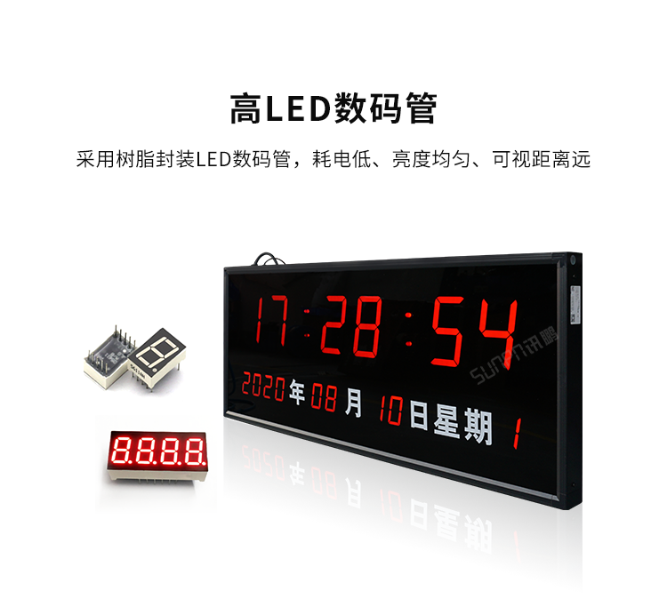 網(wǎng)絡(luò)同步時鐘系統(tǒng)-高LED數(shù)碼管 網(wǎng)絡(luò)同步時鐘系統(tǒng)-高LED數(shù)碼管