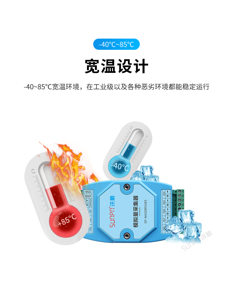 模擬量數(shù)據(jù)采集器-寬溫設(shè)計 模擬量數(shù)據(jù)采集器-寬溫設(shè)計