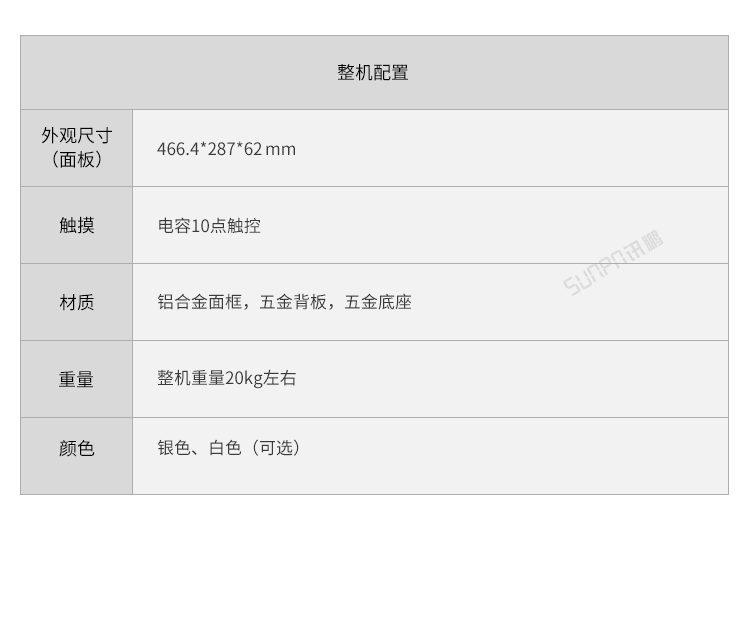 工業(yè)觸摸一體機(jī)-產(chǎn)品規(guī)格 工業(yè)觸摸一體機(jī)-產(chǎn)品規(guī)格