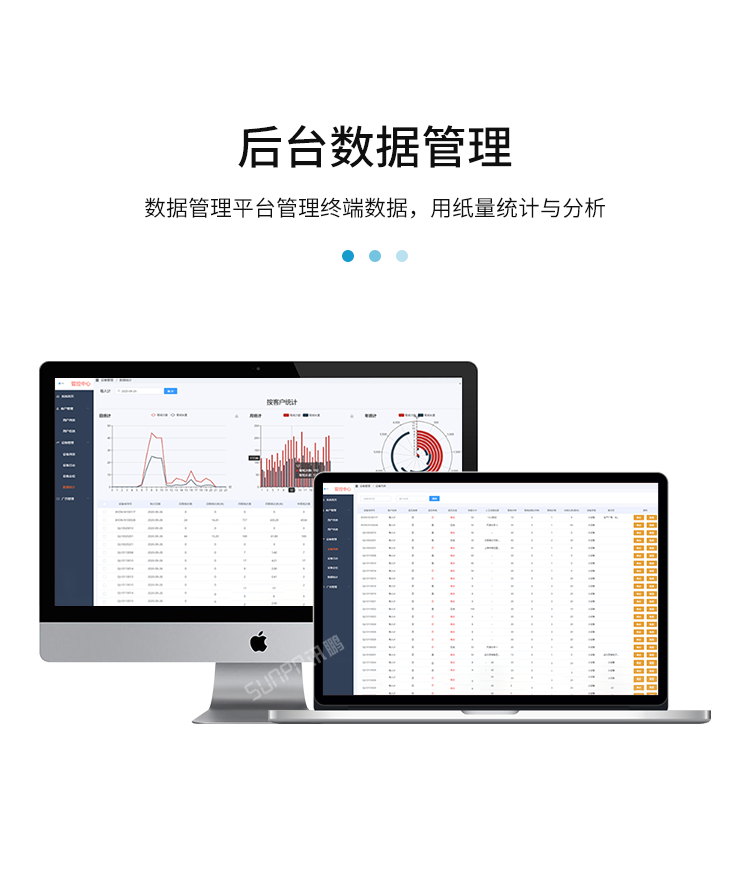 人臉識(shí)別廁紙機(jī)-后臺(tái)數(shù)據(jù)管理
