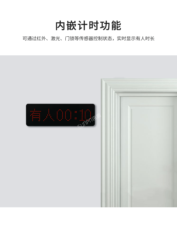 智慧公廁有人無(wú)人顯示屏-內(nèi)嵌計(jì)時(shí)功能 智慧公廁有人無(wú)人顯示屏-內(nèi)嵌計(jì)時(shí)功能