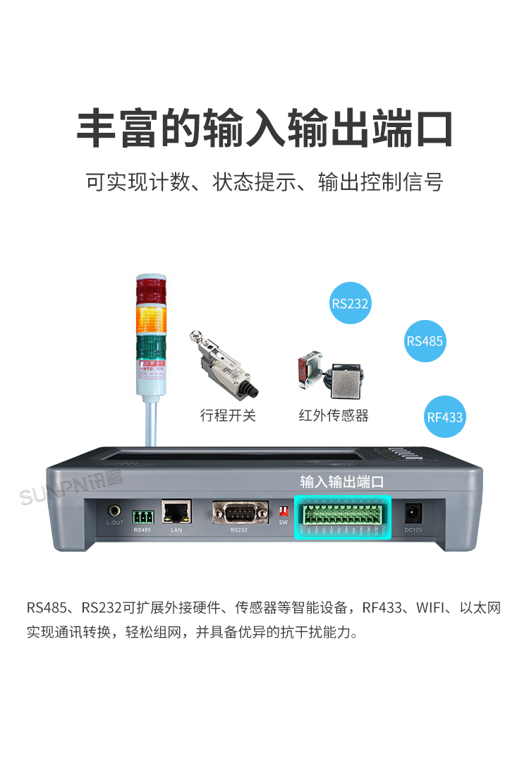 MES工位機(jī)-豐富的輸入輸出端口 MES工位機(jī)-豐富的輸入輸出端口