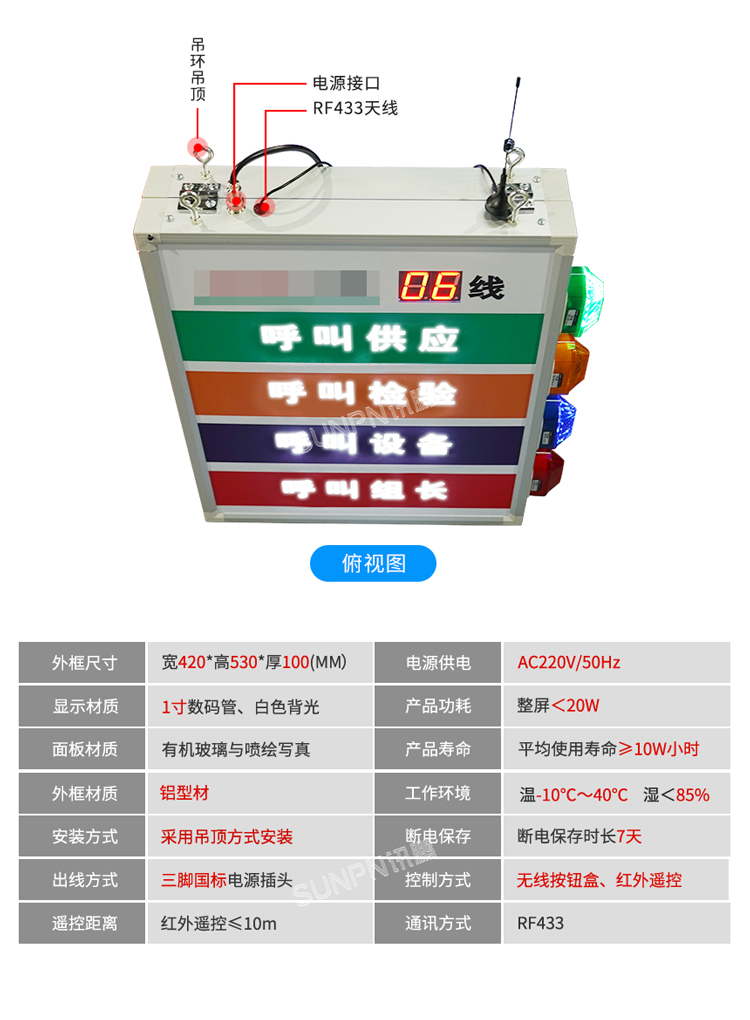 安燈看板管理系統(tǒng)產(chǎn)品參數(shù) 安燈看板管理系統(tǒng)產(chǎn)品參數(shù)