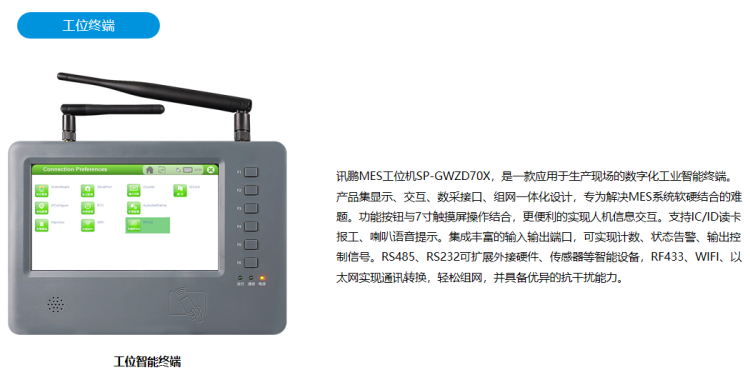 安燈報工終端 安燈報工終端