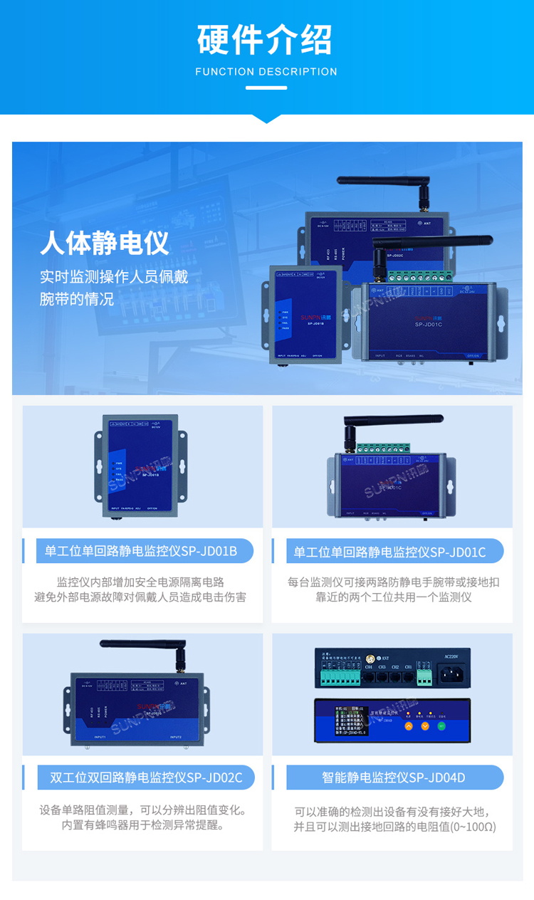 防靜電監(jiān)控系統(tǒng)相關(guān)硬件 防靜電監(jiān)控系統(tǒng)相關(guān)硬件