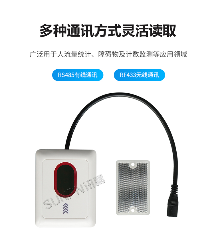 紅外客流傳感器-多種通訊 紅外客流傳感器-多種通訊