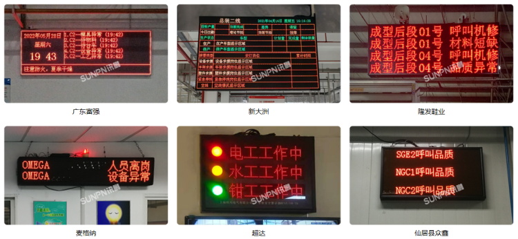 安燈看板應(yīng)用案例 安燈看板應(yīng)用案例