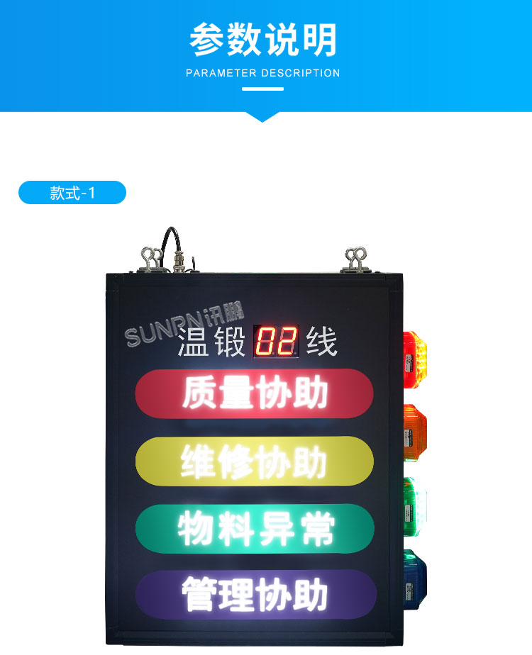 安燈看板系統(tǒng)-參數(shù)說明 安燈看板系統(tǒng)-參數(shù)說明