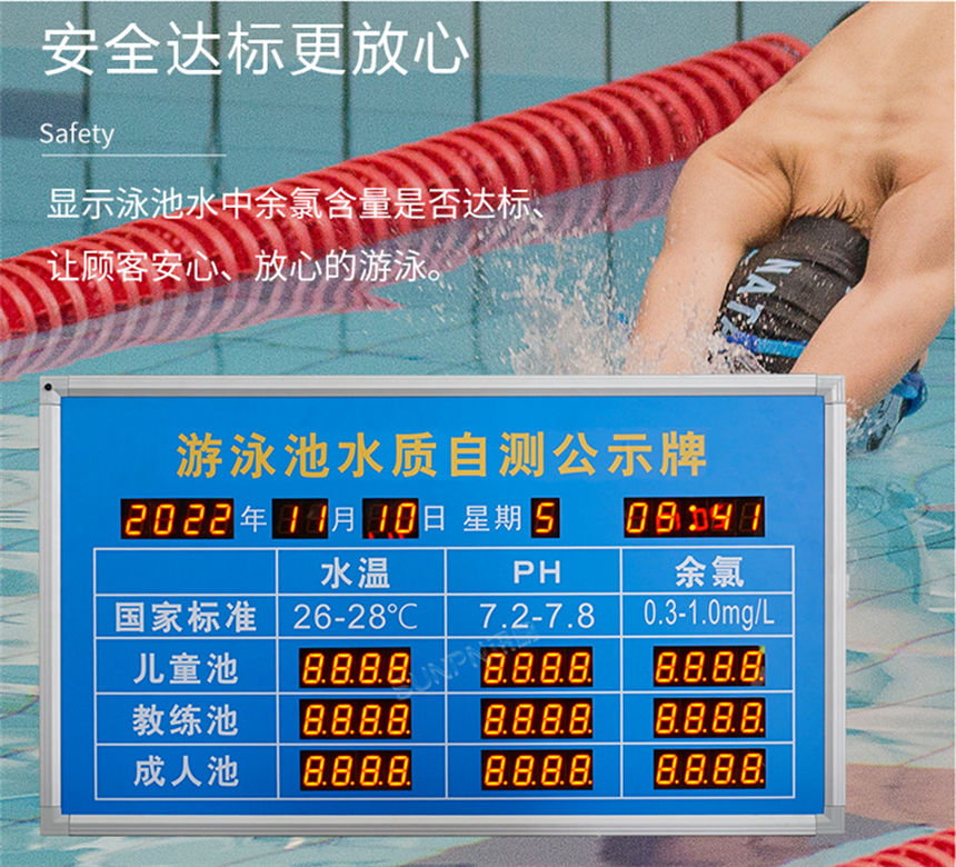 訊鵬科技水質(zhì)監(jiān)測(cè)牌安全透明 訊鵬科技水質(zhì)監(jiān)測(cè)牌安全透明