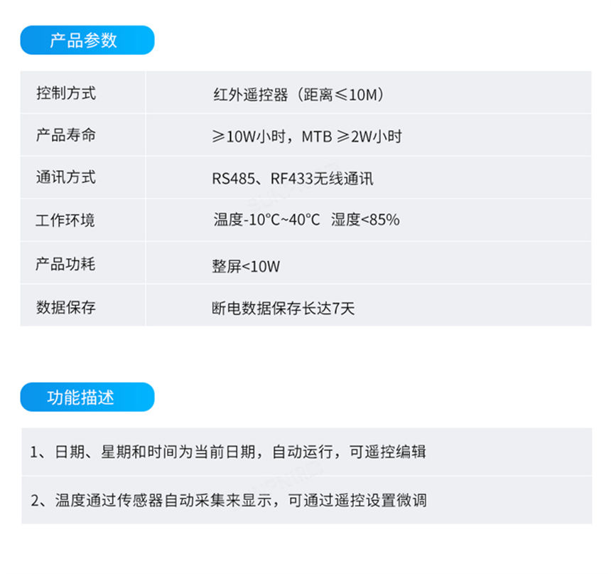 訊鵬科技水質(zhì)監(jiān)測(cè)牌參數(shù)明細(xì) 訊鵬科技水質(zhì)監(jiān)測(cè)牌參數(shù)明細(xì)