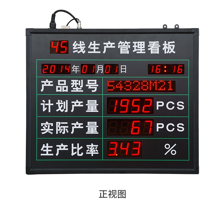 LED車間生產(chǎn)管理看板-產(chǎn)品實(shí)拍 LED車間生產(chǎn)管理看板-產(chǎn)品實(shí)拍